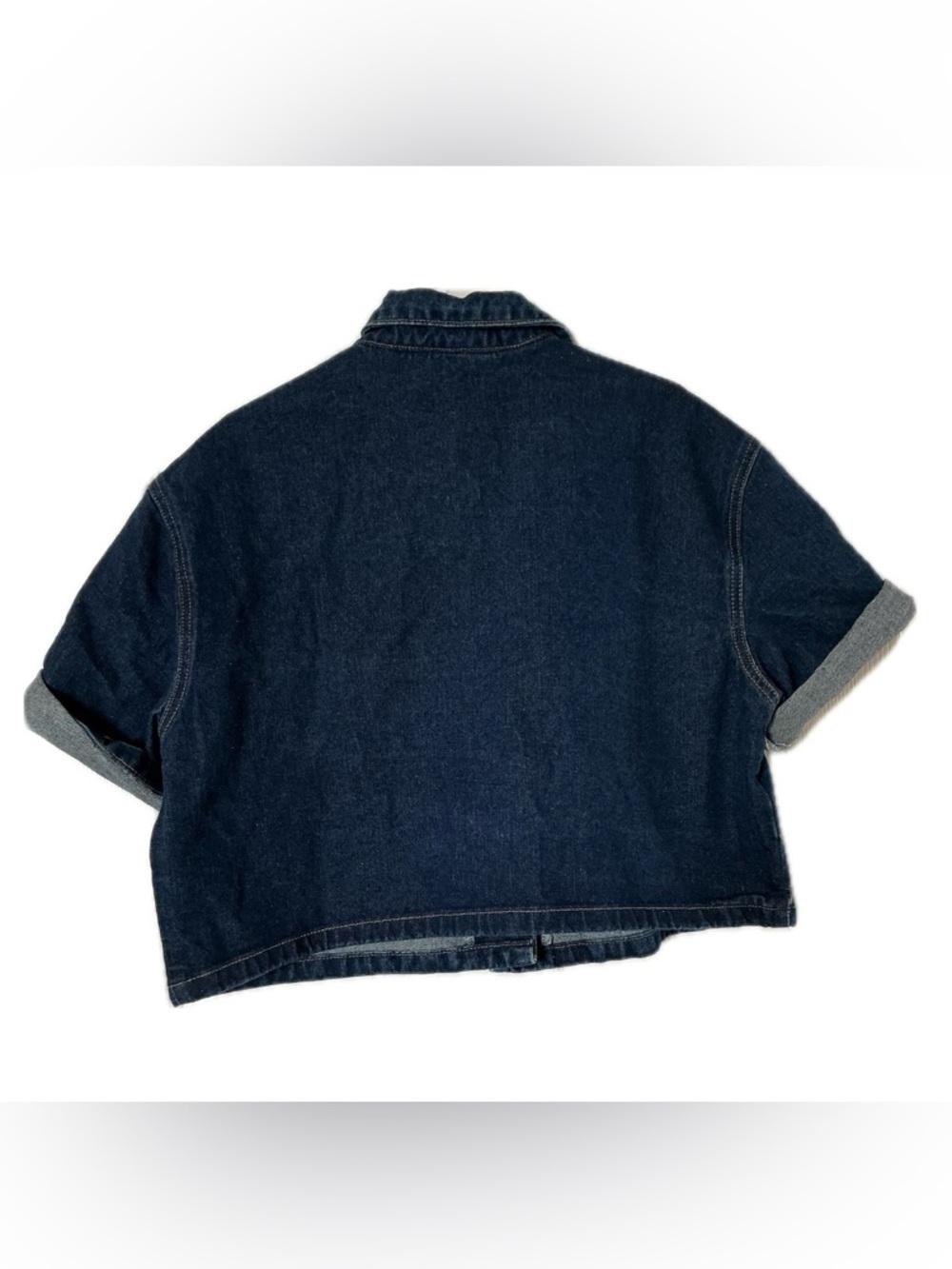 Dark Blue Jean Jacket - Picture 4 of 7